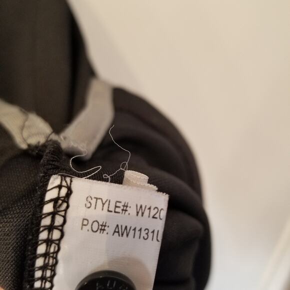 AUR Mens Black Polo or Rugby Shirt Long Sleeve Short Sleeve Collar Shirt Size XL - Picture 6 of 10